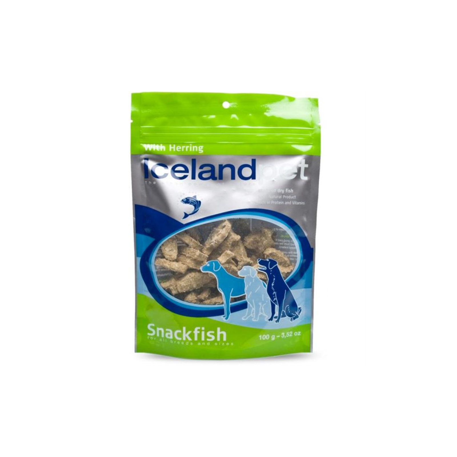 Iceland Pet Treat, Dog, Herring/Sild 100 gr.