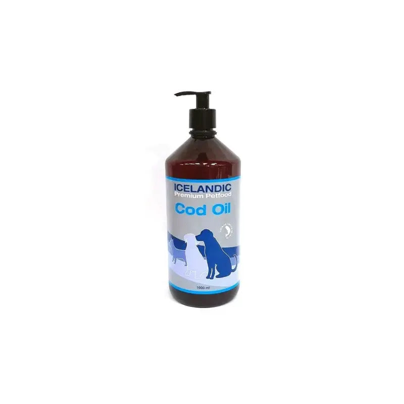 Iceland Pet Torske olie med pumpe by Iceland Pet