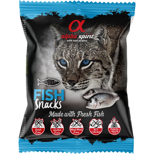 Alpha Spirit Fish Cat Snack - 50 gr.