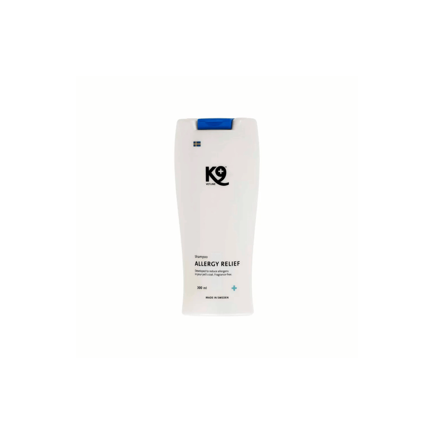 K9 Allergy Relief Shampoo 300 ml parfumefri shampoo til følsomme kæledyr