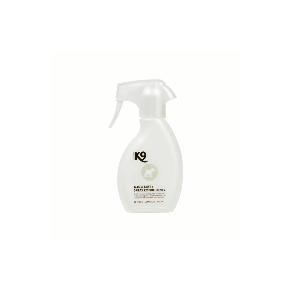 K9 Nano Mist Spraybalsam Aloe Vera 250 ml til udredning af pels