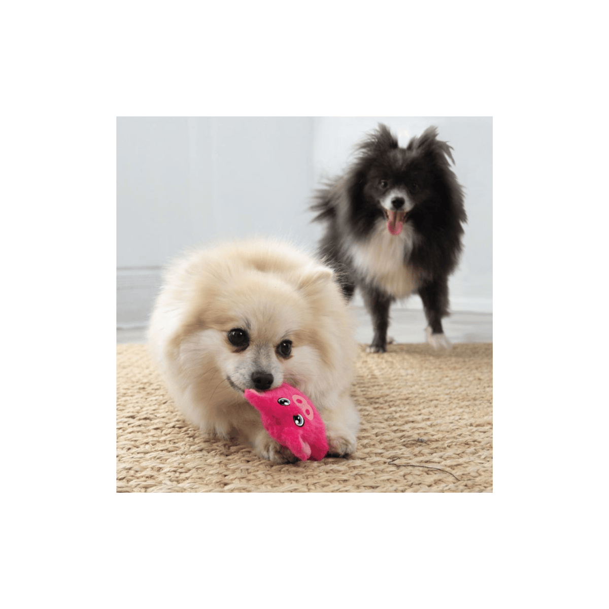 KONG Snuzzles Mini Pig XS blød plysgris med pivelyd til små hunde