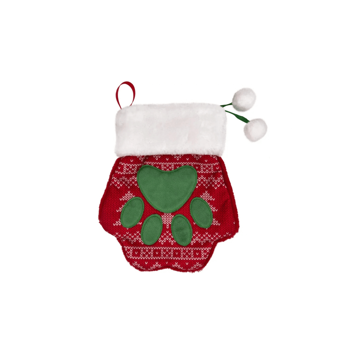 KONG Holiday Stockings Paw L Poteformet Julesok
