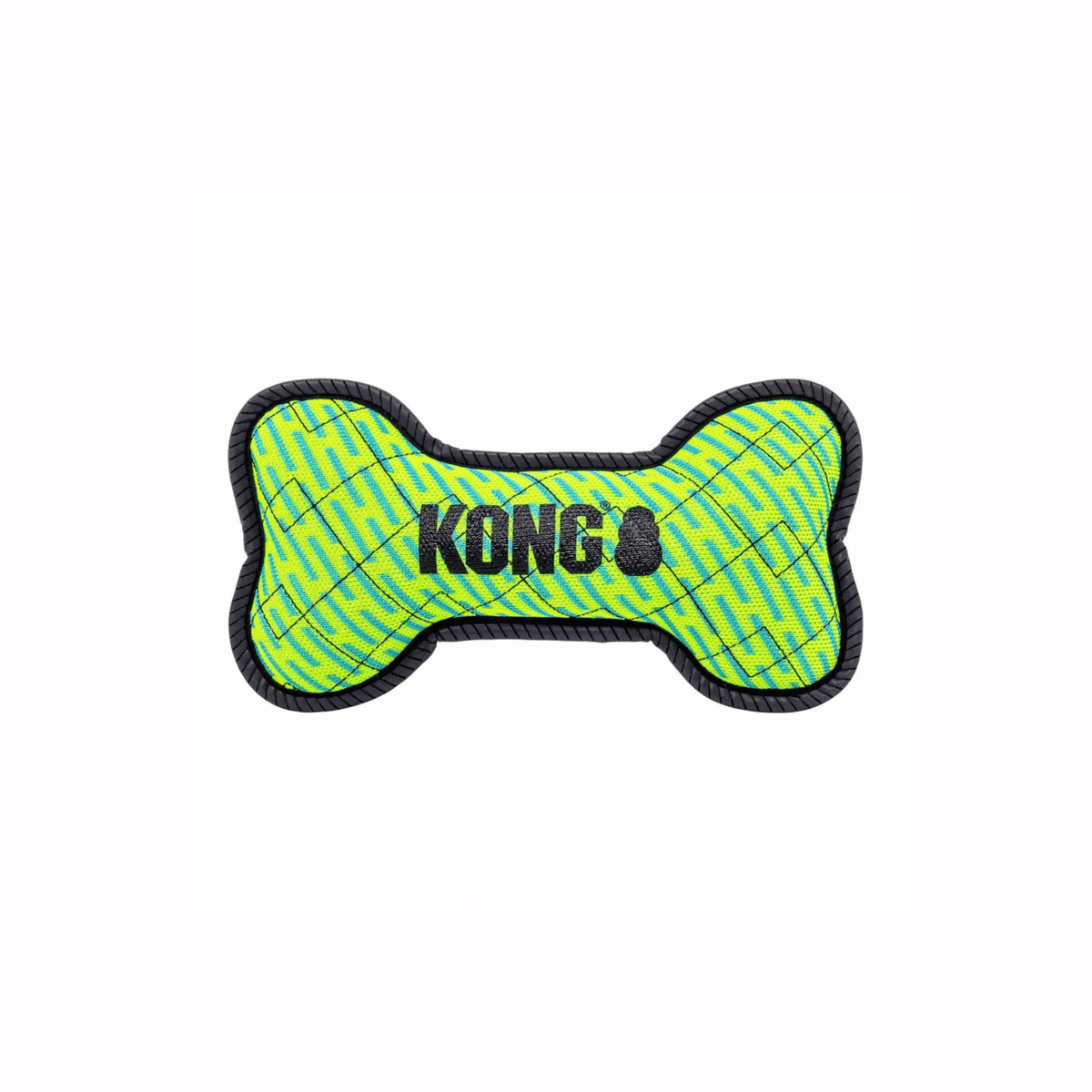 KONG Armor Bone Mix M benformet hundelegetøj med reflekterende kant og piv