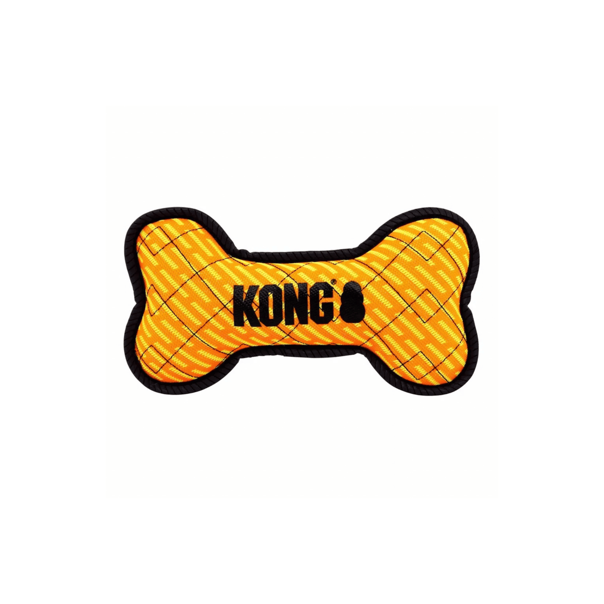 KONG Armor Bone Mix M benformet hundelegetøj med reflekterende kant og piv
