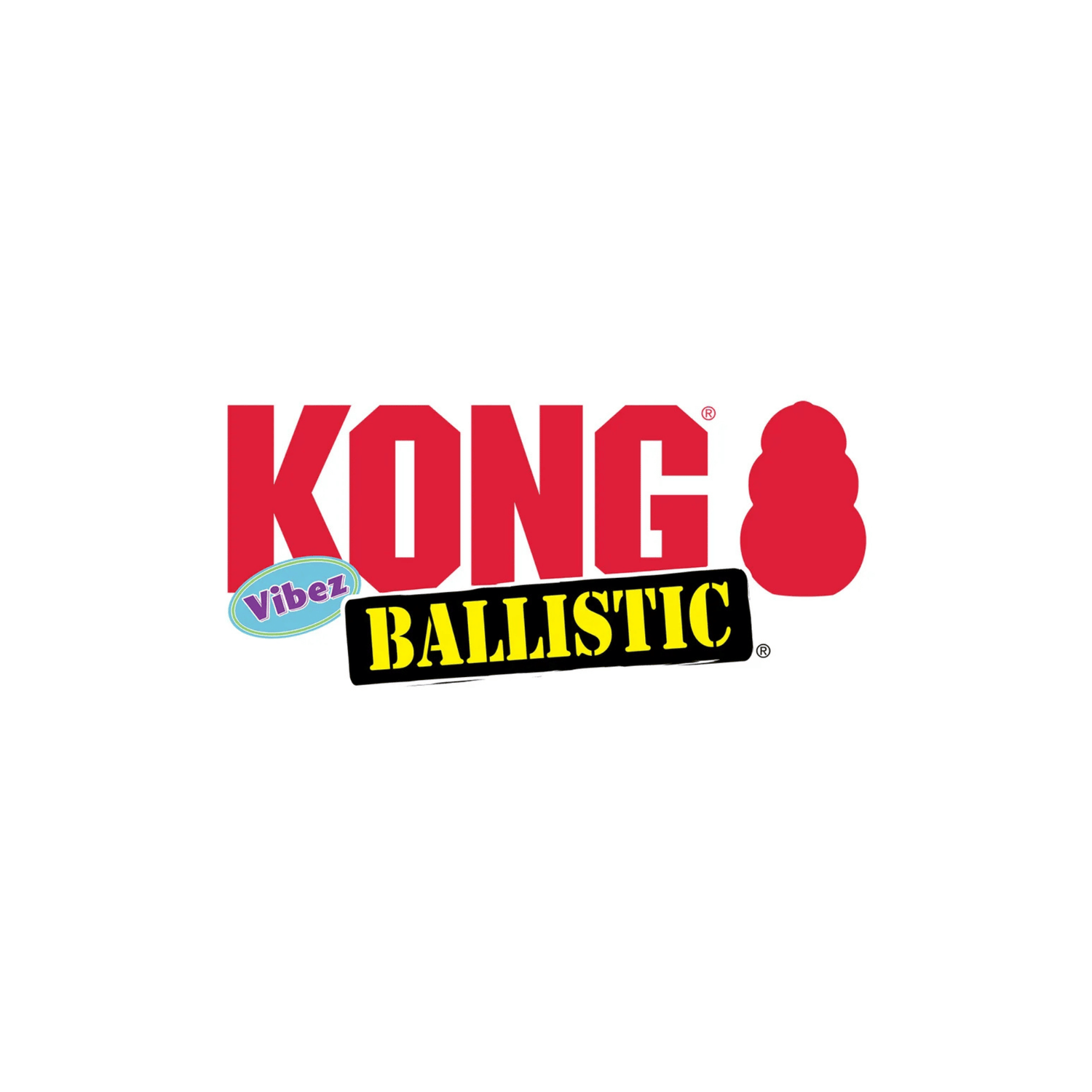 KONG Ballistic Vibez Llama Mix S/M hundelegetøj med pivelyd