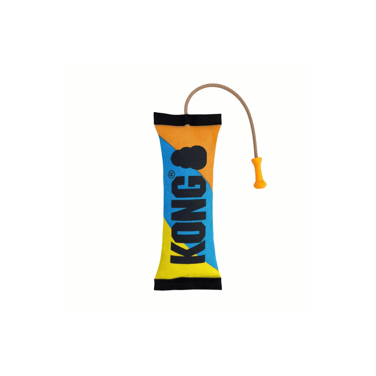 KONG Bunji High-Viz Bumper 58,5 cm apportlegetøj med bungee og håndtag til hund