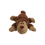 KONG Cozie Naturals S blødt plyslegetøj til hund med squeaker