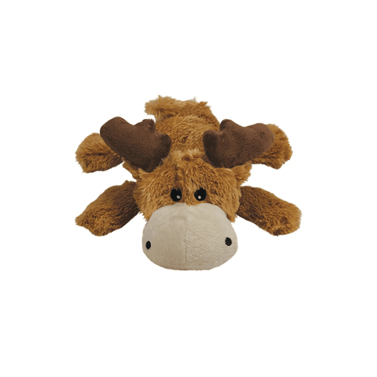 KONG Cozie Naturals S blødt plyslegetøj til hund med squeaker