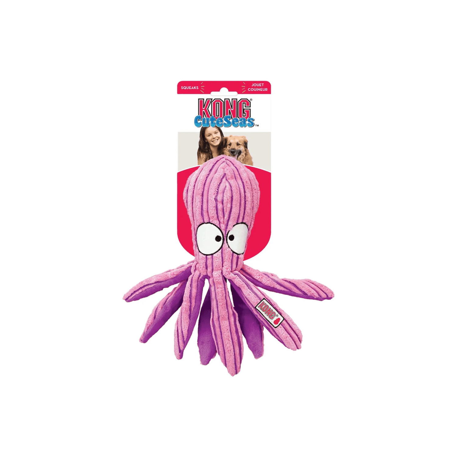 KONG CuteSeas Blæksprutte S