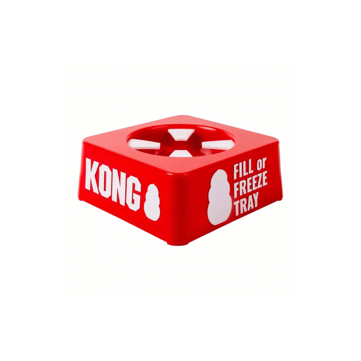 KONG Fill eller Freeze Tray holder til fyldning og frysning af KONG hundelegetøj