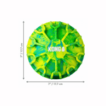 KONG FlexBall Sport Ball XL Ø18 cm flydende apportbold med dybe riller til hund