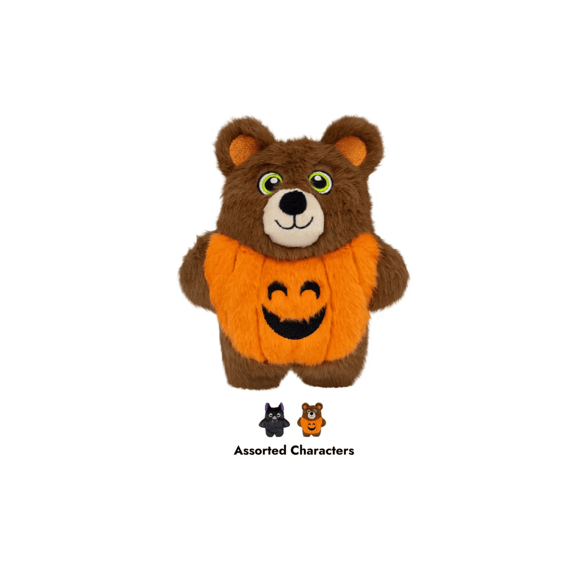 KONG Halloween Snuzzles Bat & Bear Mix plyslegetøj med piv til hund