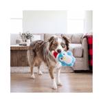 KONG Holiday Snuzzles Santa Penguin S/M blødt julelegetøj til hund med piv