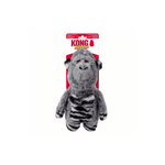 KONG Jungle Jamz Gorilla M/L gråt plyslegetøj med piv, knitren og rangle til hund