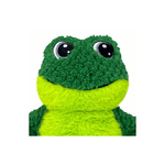 KONG Knots Frog L/XL 46 x 32 x 9 cm plyslegetøj med reb-skelet og piv til hund