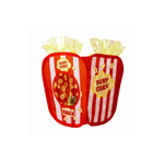 KONG Play Spaces Pawpcorn sammenfoldelig kattehule formet som popcornbæger front