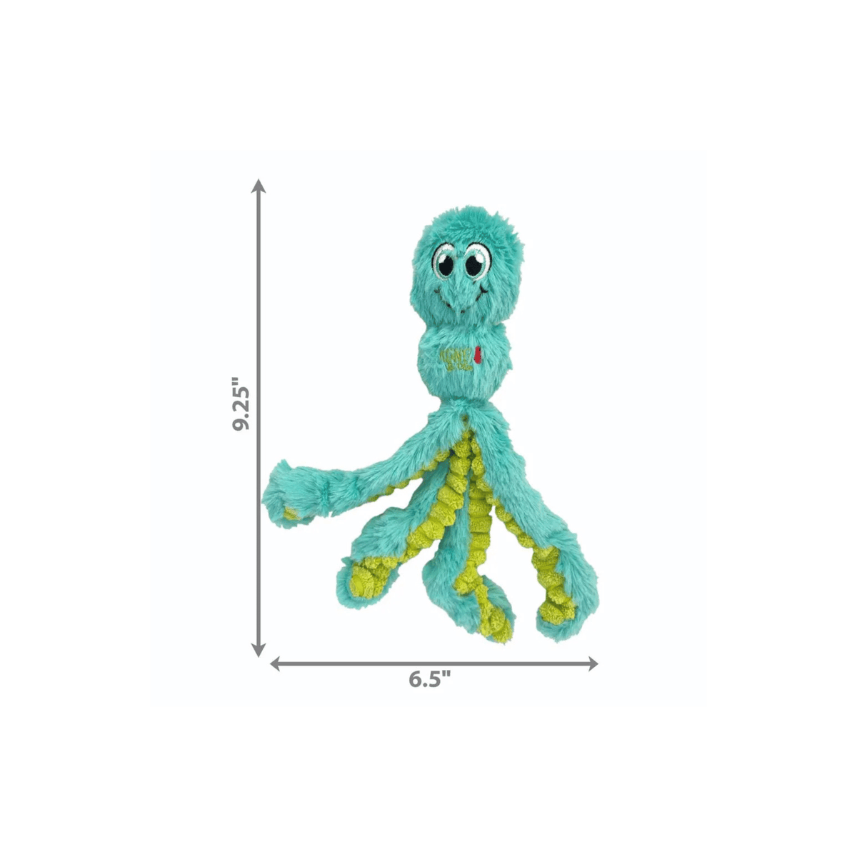 KONG Wubba Octopus blødt hundelegetøj med lange ben og pivlyd