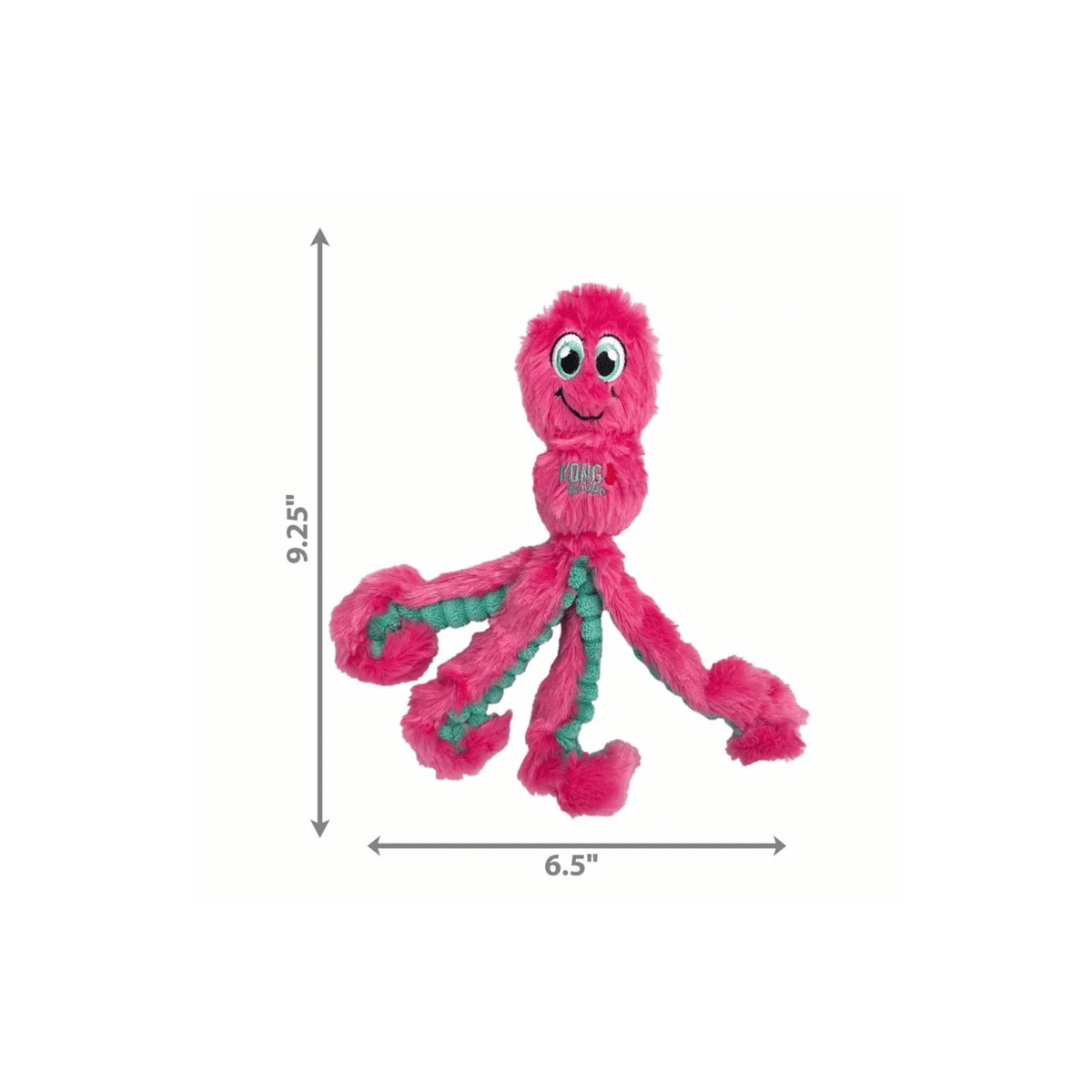 KONG Wubba Octopus blødt hundelegetøj med lange ben og pivlyd