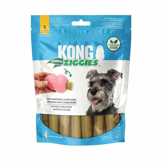 Kong Ziggies Enhanced Puppy S - 198 gr.