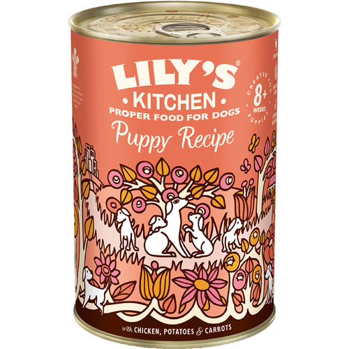 Lilys Kitchen Puppy Recipe Chicken - 400 gr.