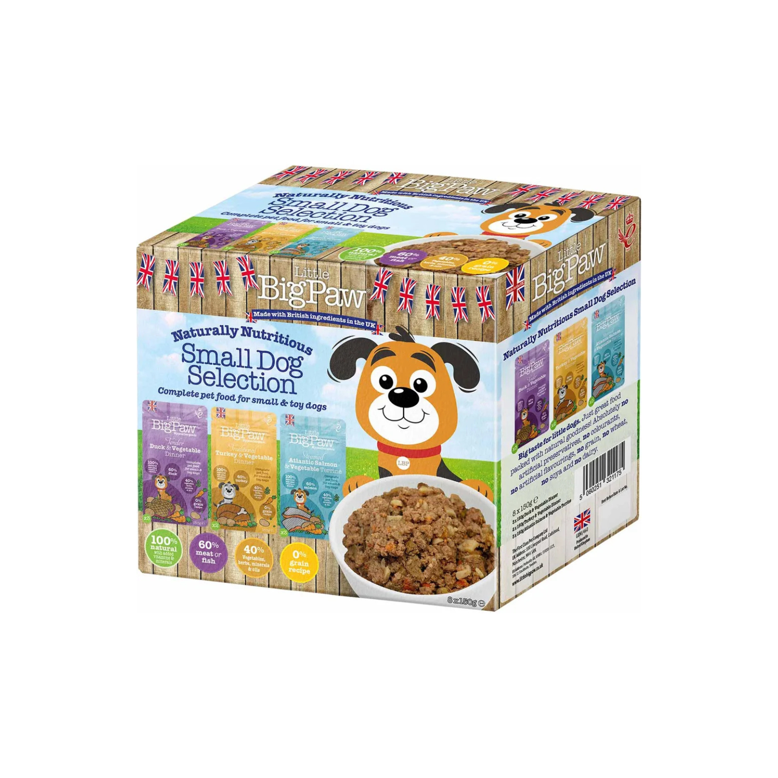 Lbp Pouch Small Dogselection 8x150 gr. Kornfri