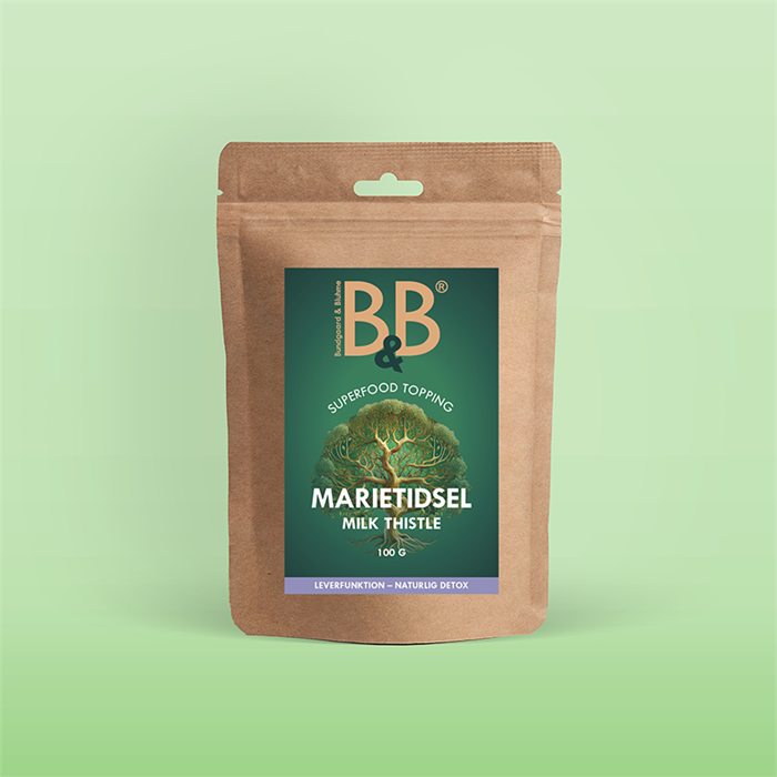 B&B Marietidsel pulver – Topping 100 gr. by B&B