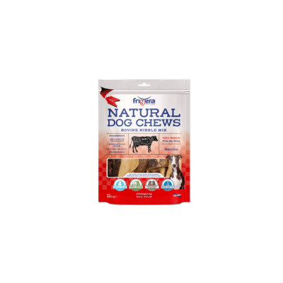 Frigera Natural Dog Chews Okse Nibble Mix 250 gr.