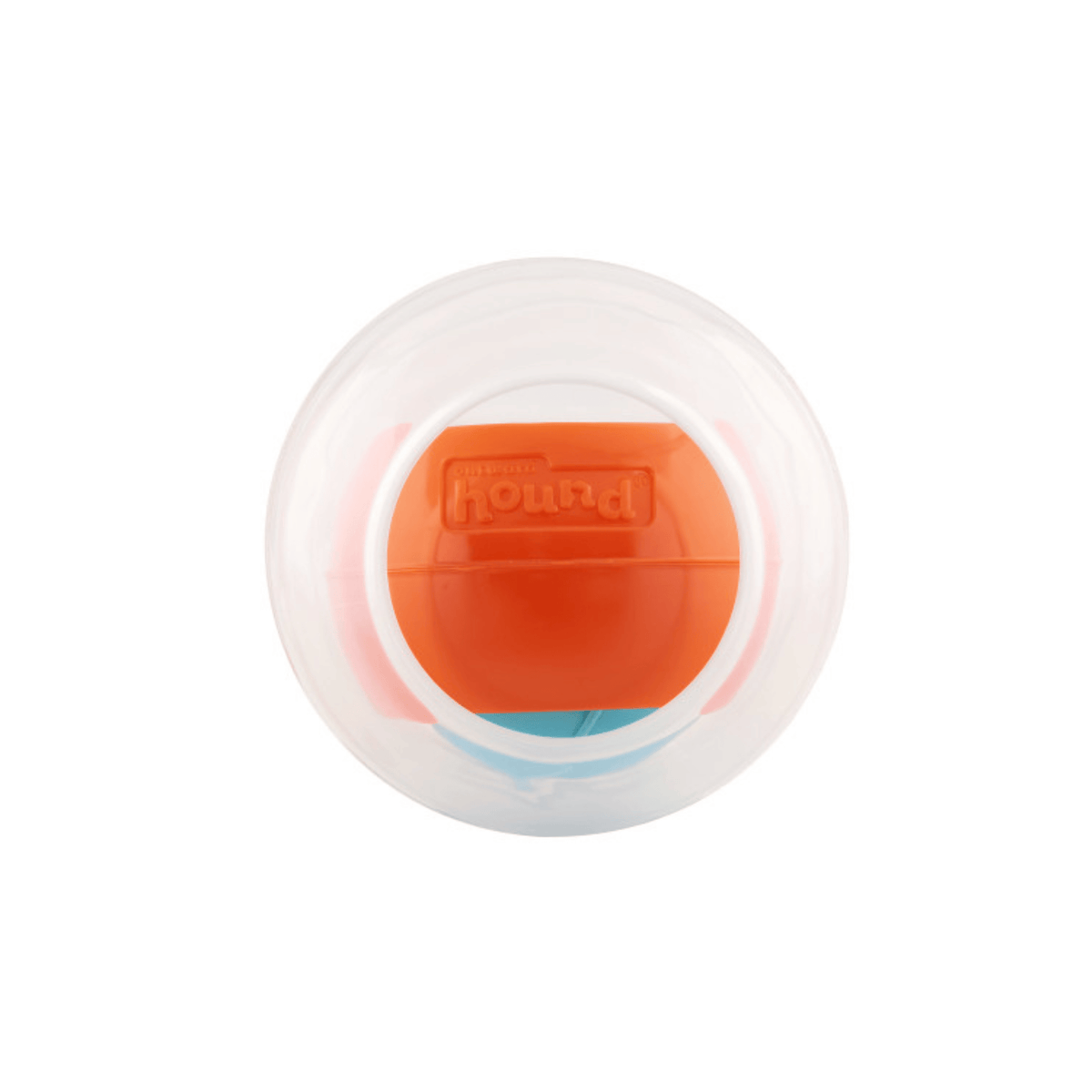 Nina Ottosson Dog Topsy Treat Ball orange Ø12 cm aktivitetslegetøj til hund
