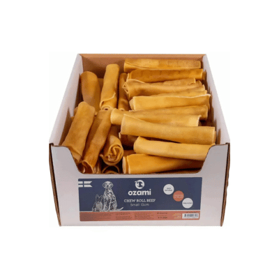 10 x Nordisk Ozami Chewing Roll Okse Small 13 cm.