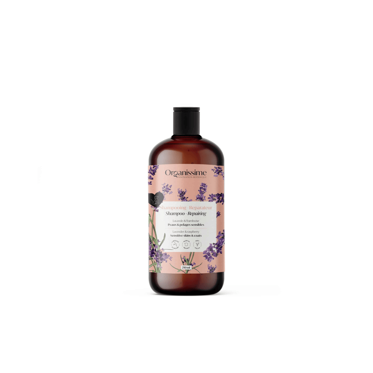 Organissime Ecocert Repair Shampoo 250 ml til hund med følsom hud