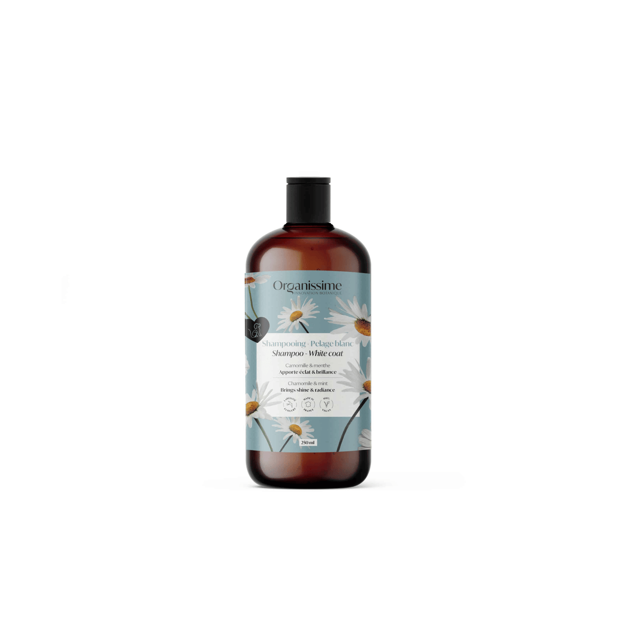 Organissime Ecocert Bio Dog White Coat Shampoo 250 ml