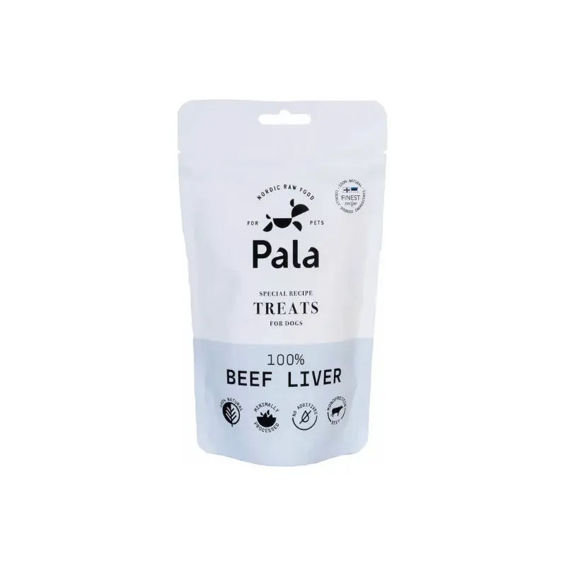 Pala Treats 100% Beef Liver 100 gr. by Pala