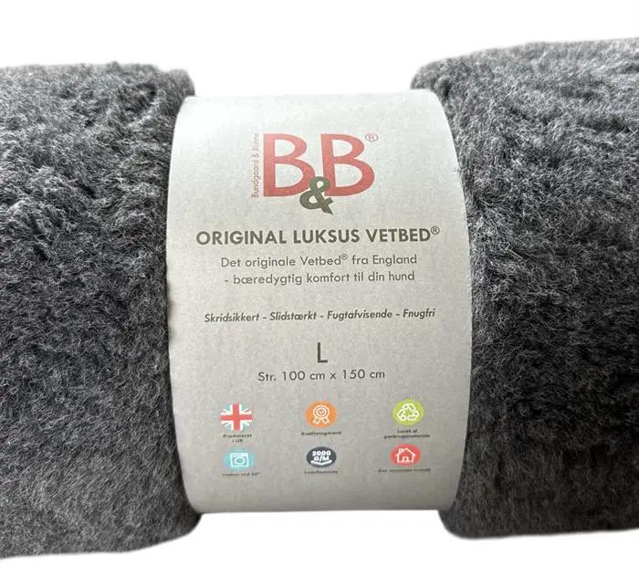 B&B Vetbed® Hundetæppe med skridsikker bagside by B&B