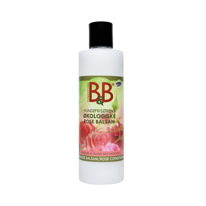 B&B Økologisk Rose Balsam (EU) - FjeldgaardShop.dk Hundeshampoo & balsam B&B