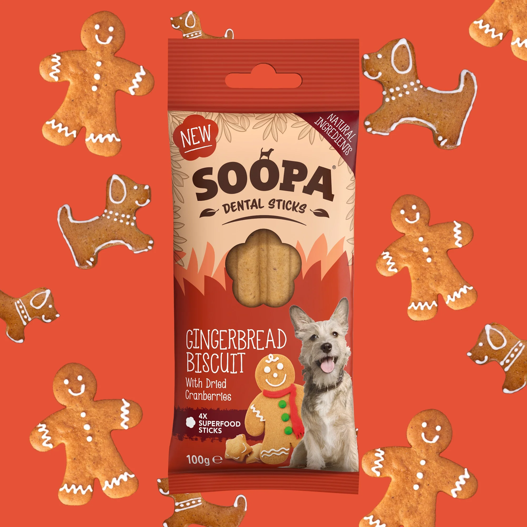 SOOPA Dental Sticks Pepparkakor 100 gr.