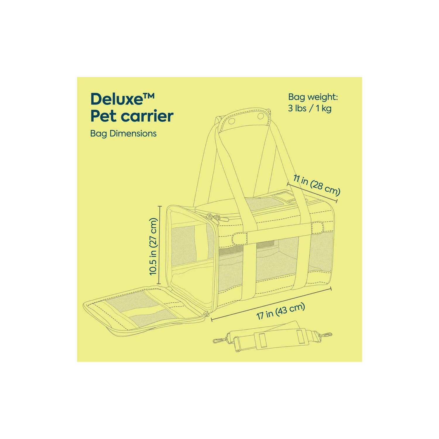 Sherpa Deluxe Transporttaske Sort M