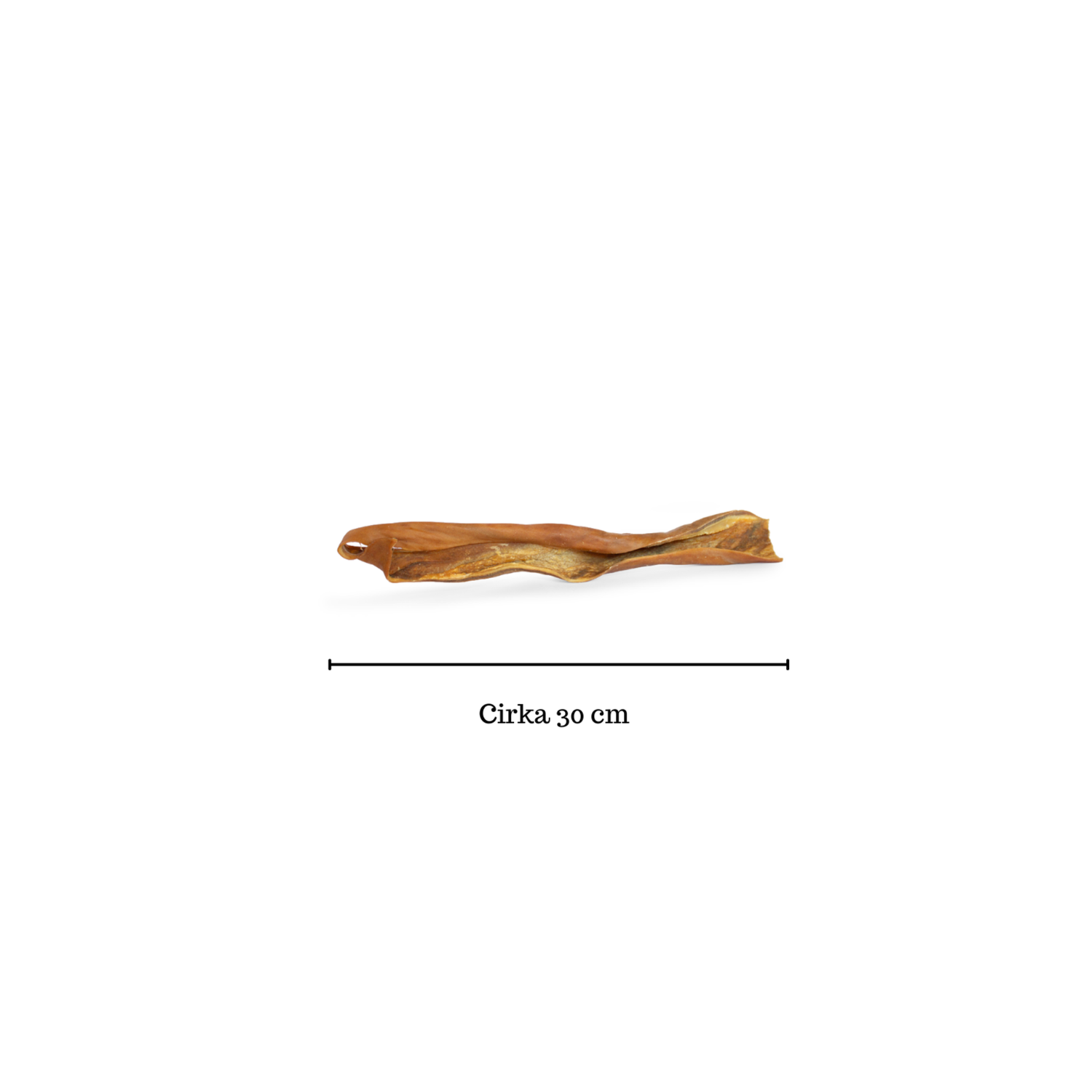 Snack’it Hestepandebrask 30 cm 1 stk sej tyggeartikel til hund lavet af hestehovedhud