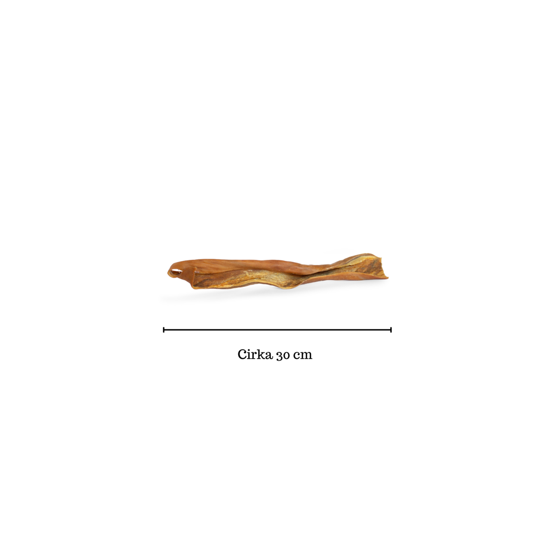Snack’it Hestepandebrask 30 cm 1 stk sej tyggeartikel til hund lavet af hestehovedhud