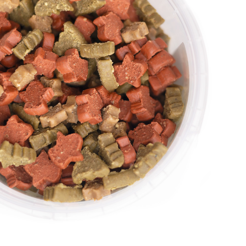 Hundegodbid – Snack'it Semi-Moist Christmas Mix 500 gr. - FjeldgaardShop.dk Bløde godbidder Snack'it