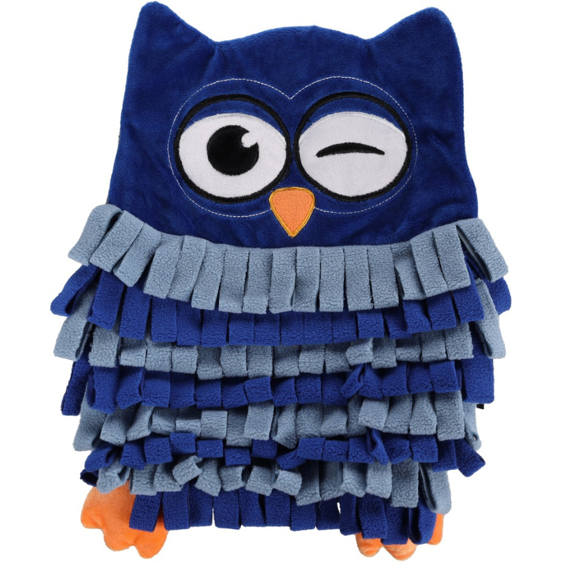 Snuff blanket Plinkie Owl - Blue