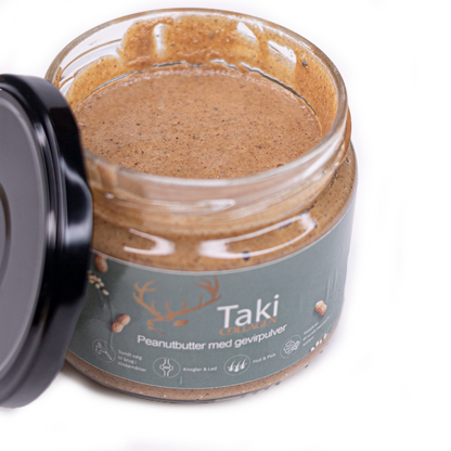 Taki Collagen - Jordnötssmör m. Antler pulver 300 gr.