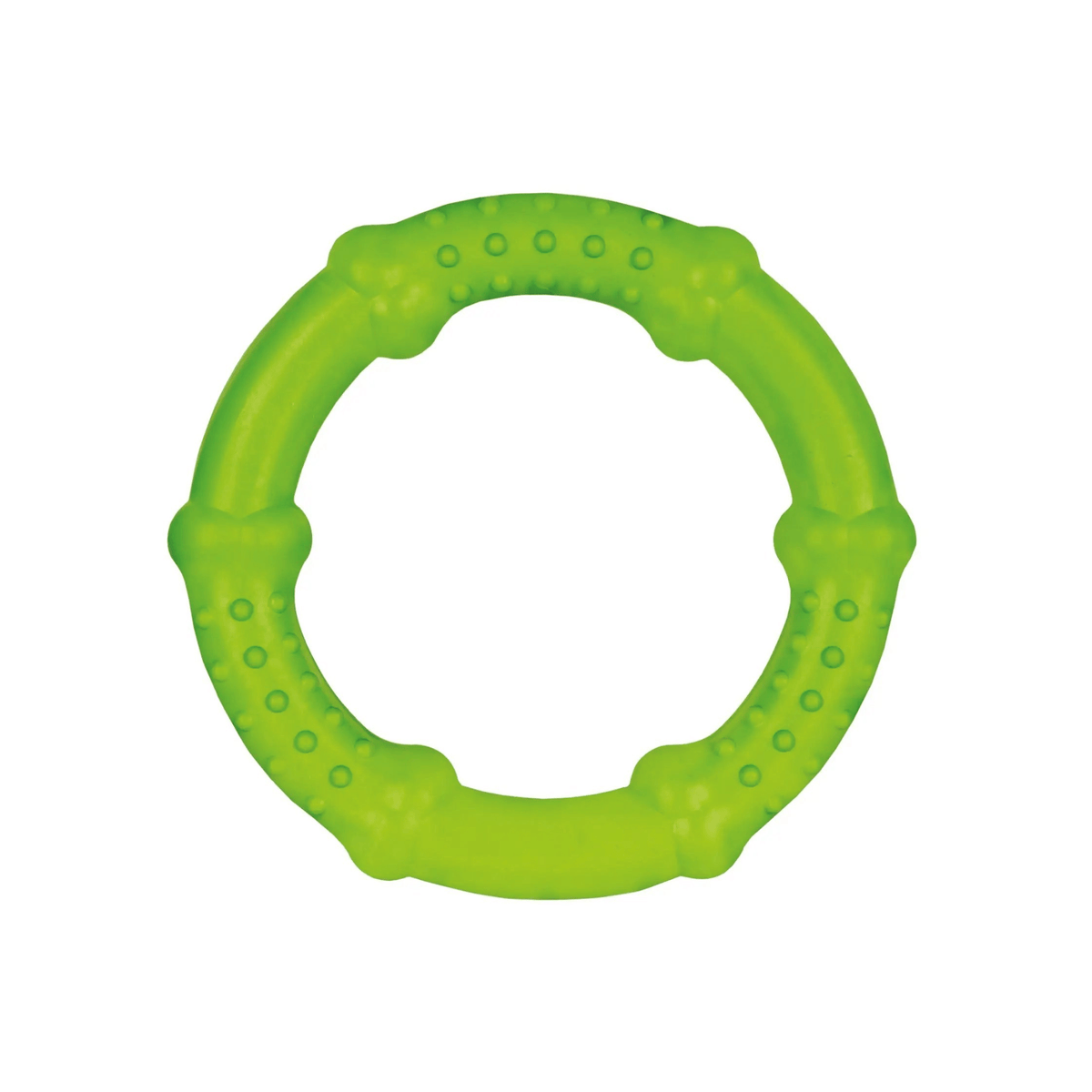 Trixie Ring 15 cm flydende hundelegetøj i naturgummi til apportering