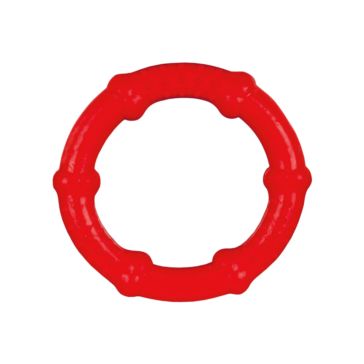 Trixie Ring 15 cm flydende hundelegetøj i naturgummi til apportering og hundeleg