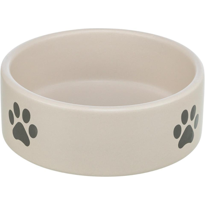 Trixie bowl with paw motif