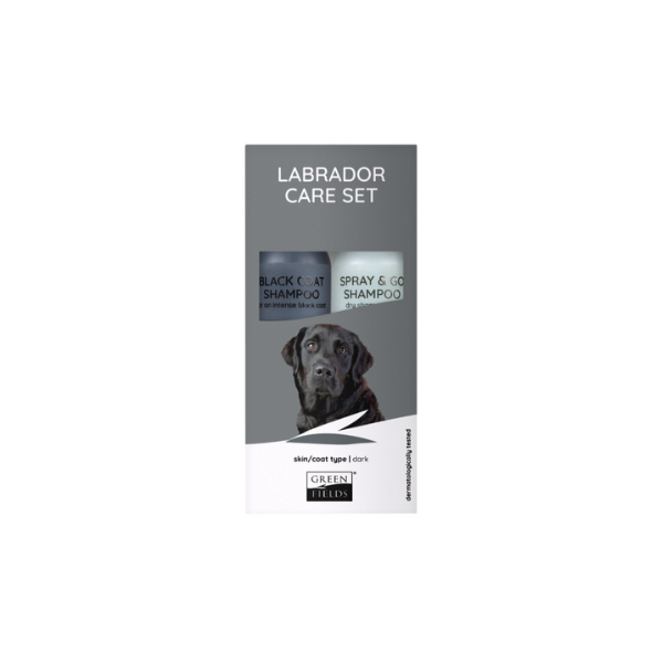 Greenfields Labrador Care Sæt 2x270 ml.(EU) - FjeldgaardShop.dk Hundeshampoo & balsam Greenfields