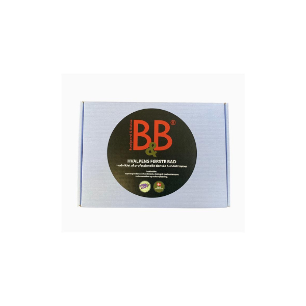 B&B Hvalpens første bad (EU) - FjeldgaardShop.dk Hvalpeshampoo B&B