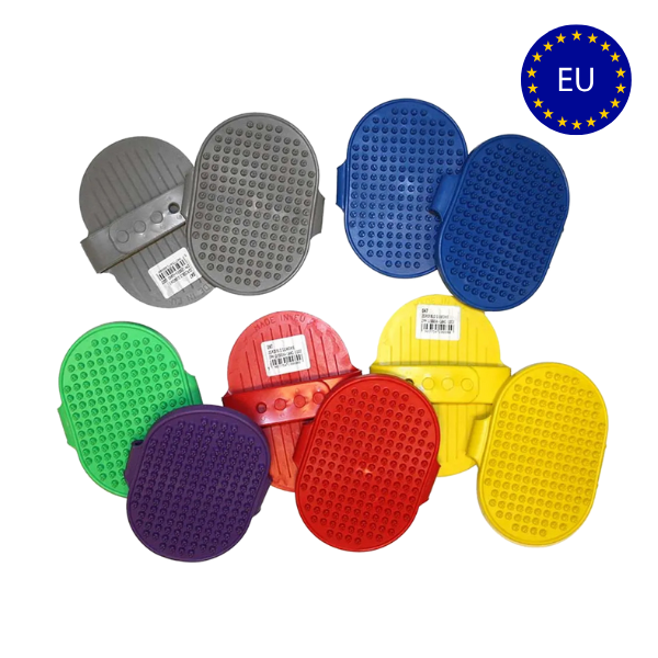 Gummistrigle 13x9 cm Assorteret farve (EU) - FjeldgaardShop.dk Børster karter & kamme Akita