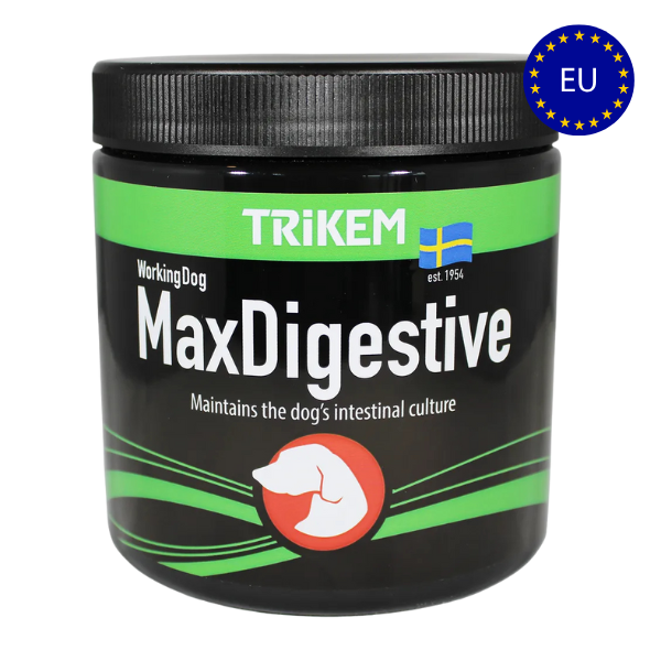 Fodertilskud - Trikem WorkingDog Max Digestive 600 gr. - FjeldgaardShop.dk Kosttilskud til hunde Trikem