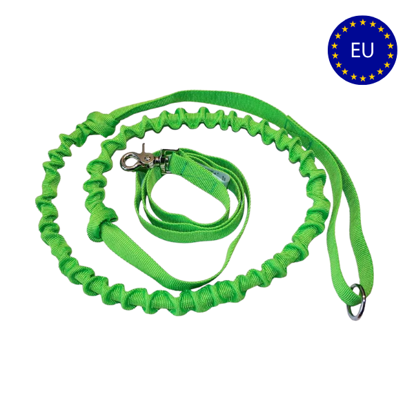 Hundesnor - Alac Trækline Professional 2,5x260 cm. Neongrøn - FjeldgaardShop.dk Hundesnor Alac